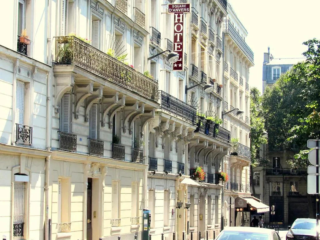 Otel Du Square D'anvers Paris